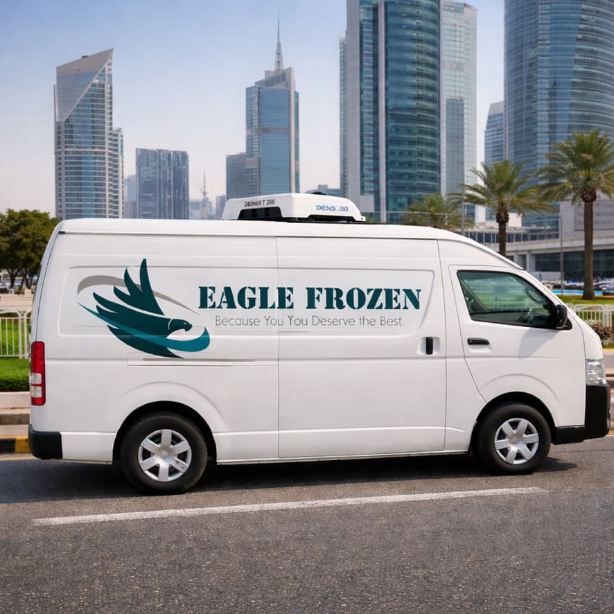 Refrigerated van rental Dubai UAE – Eagle Frozen Transport
