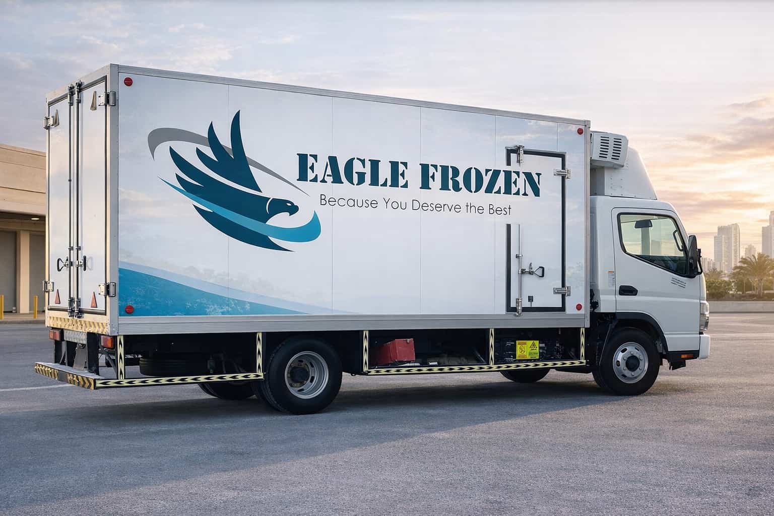 Refrigerated truck rental Dubai UAE – Eagle Frozen Transport