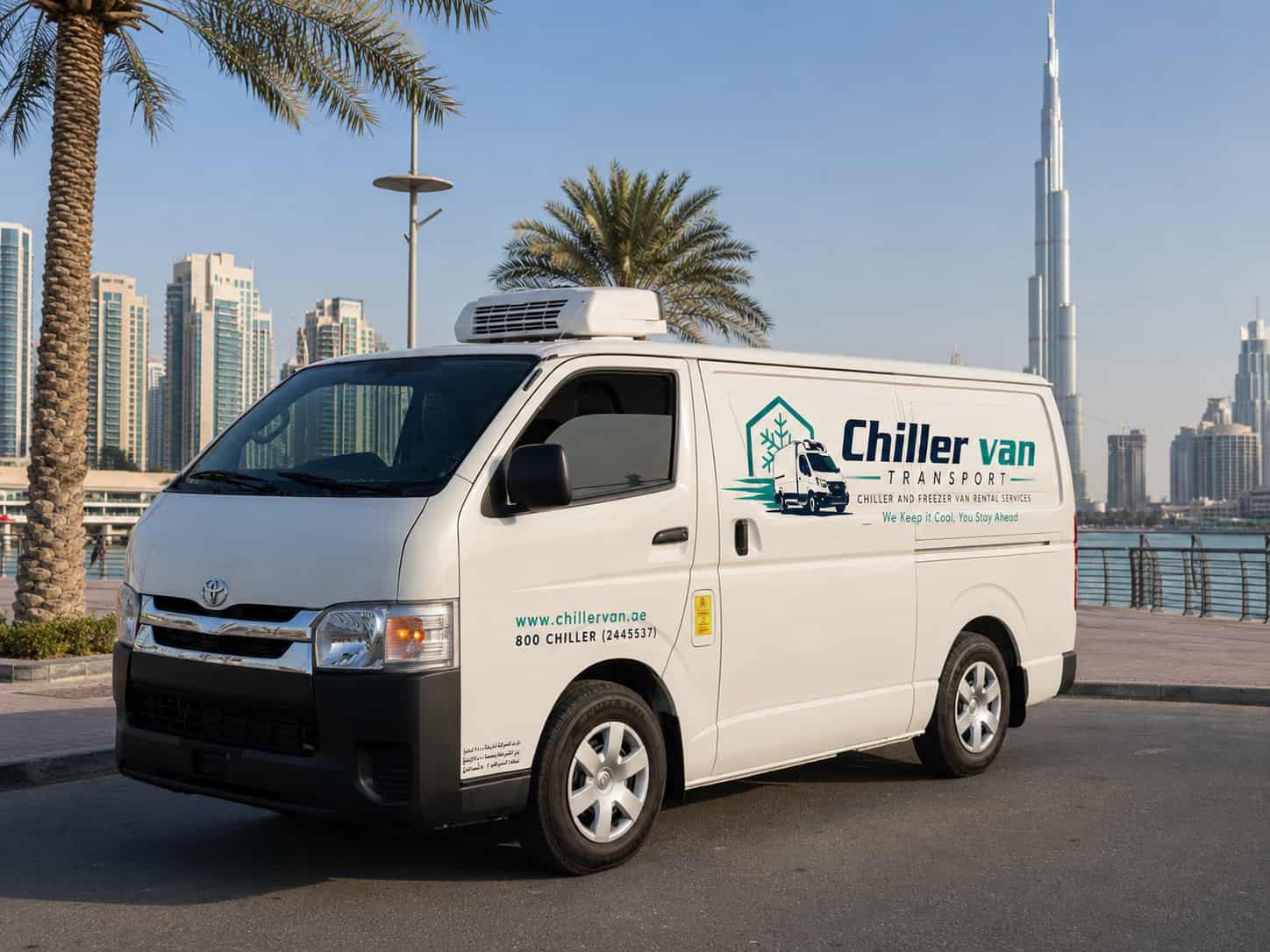 Chiller van rental in Dubai UAE – Chiller Van Transport