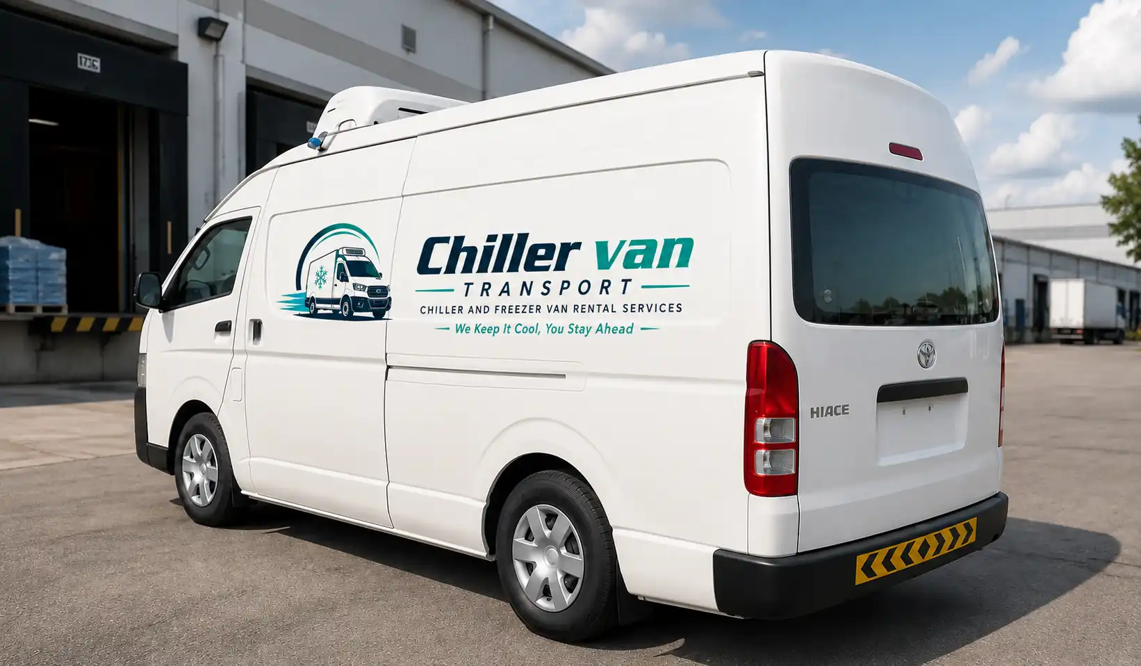 Freezer van rental Dubai — Chiller Van Transport