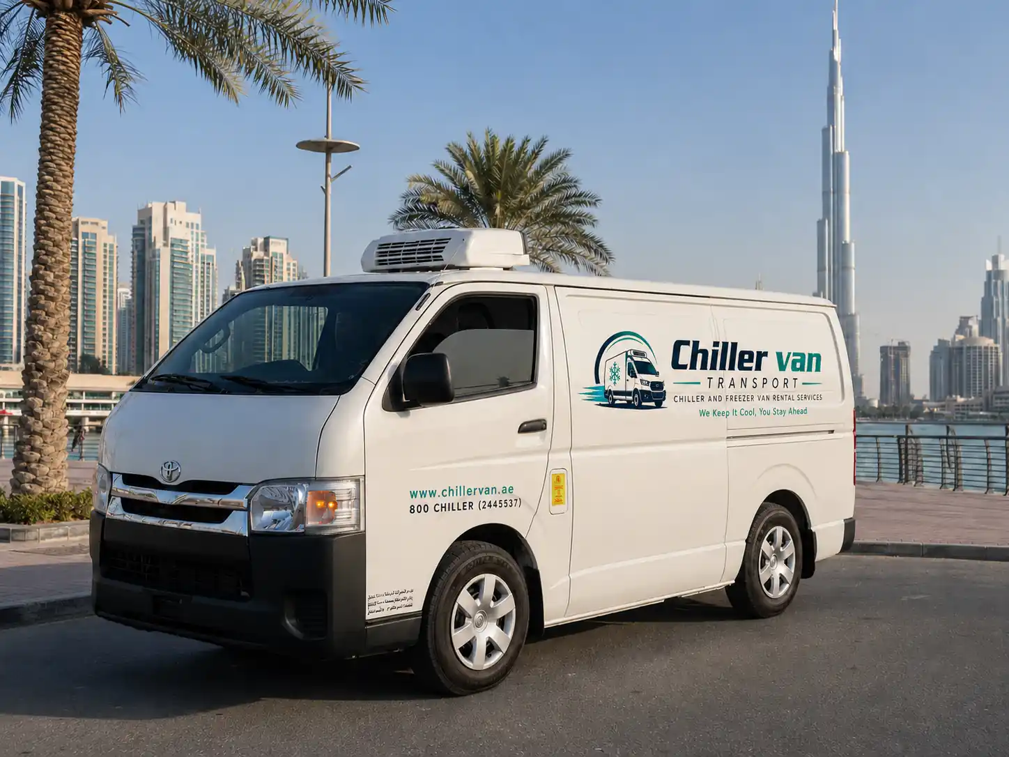 Chiller van rental Dubai — Chiller Van Transport