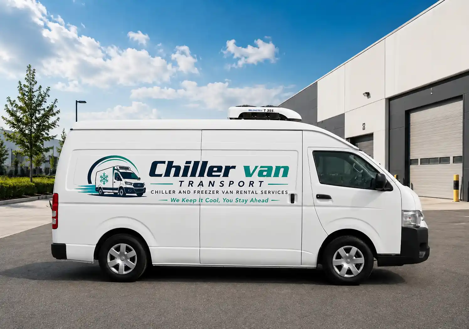 Refrigerated van rental Dubai — Chiller Van Transport
