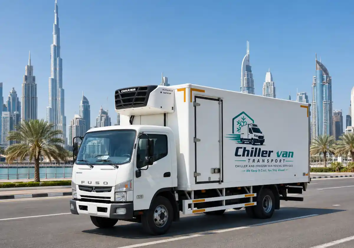Chiller truck rental in the UAE for bulk chilled distribution — Chiller Van Transport