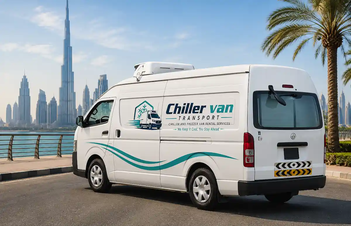 High roof van rental in the UAE for bulky, high-volume chilled and frozen cargo — Chiller Van Transport