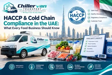 HACCP-compliant refrigerated transport for food businesses in the UAE