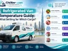 Refrigerated van temperature guide showing chilled and frozen cargo settings