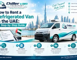 Renting a refrigerated van in the UAE for chilled and frozen cargo delivery
