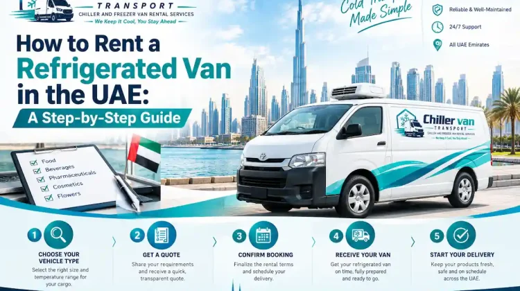 Renting a refrigerated van in the UAE for chilled and frozen cargo delivery